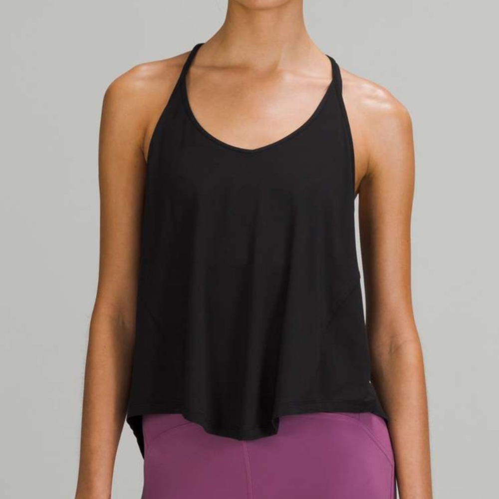 Lululemon modal silk tie tank - 18 black